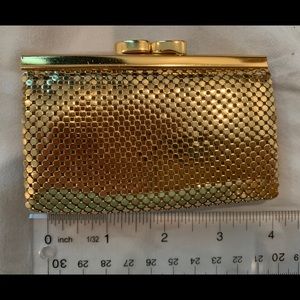 The White Company Gold Mesh Key Holder